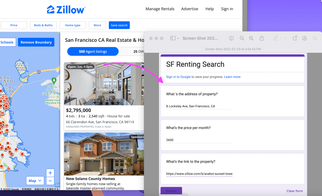 San Francisco Renting Search&nbsp;Automation