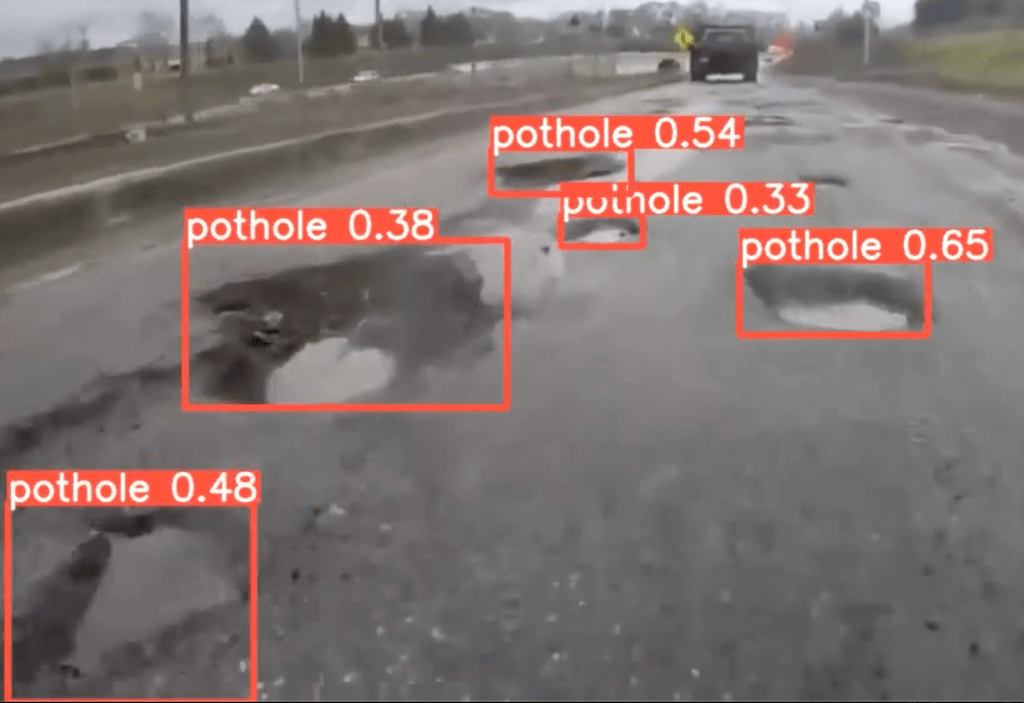 Pothole detection