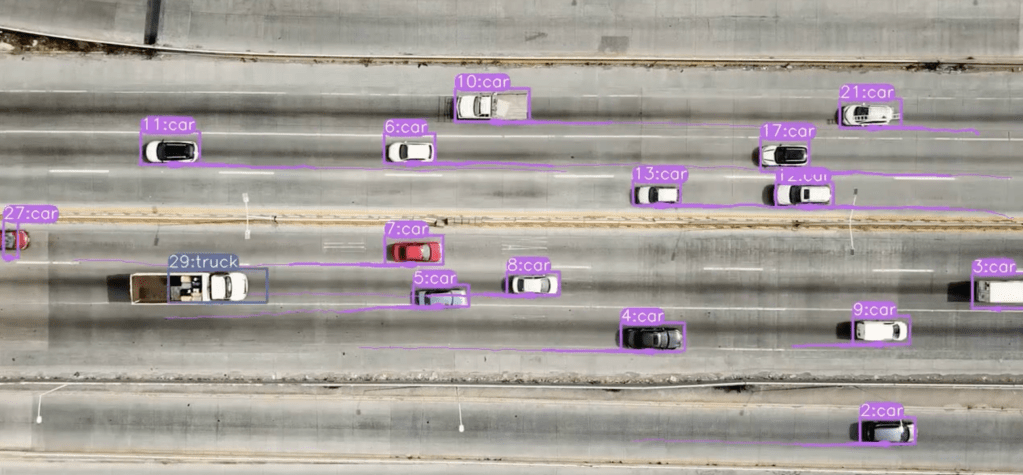Car detection & tracking (DeepSort)