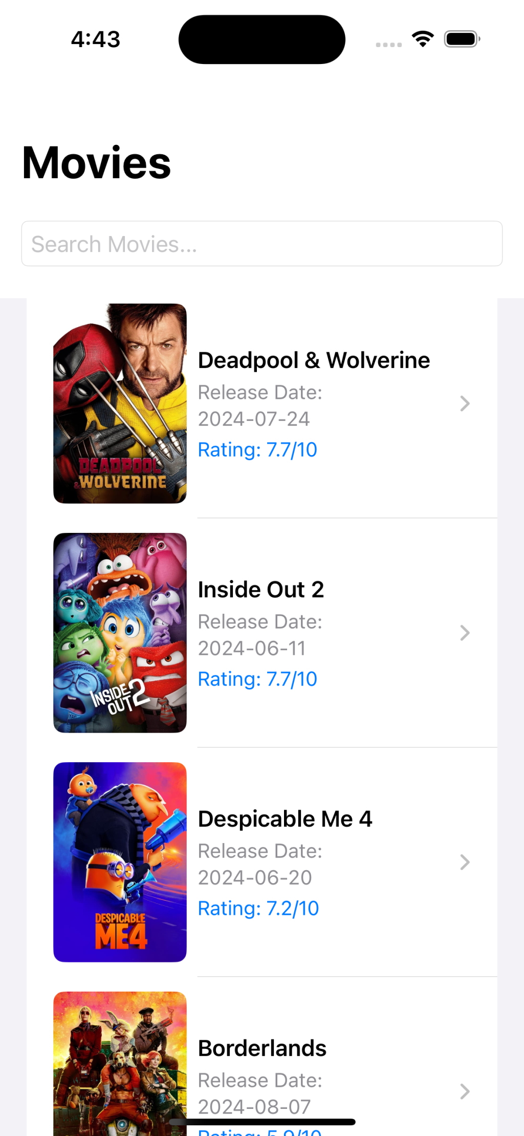 Movie Search App